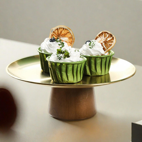 Plato De Postres Pastel De Pastel Para Servir Plato 23cmx8cm