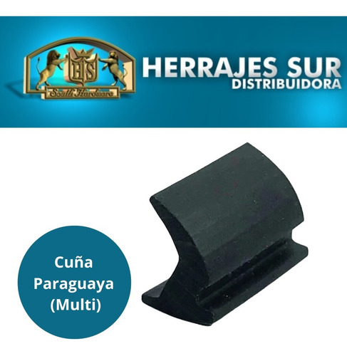 Burlete Cuña Paraguaya Multi Aluminio Herrero Rotonda Modena