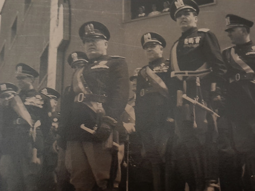 Foto Mussolini. Postal. Fascismo. Colección Piero.