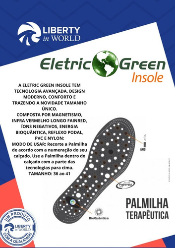 Palmilhas Magnéticas Ânion/ivl Eletric Green (liberty)