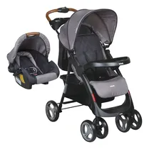 Comprar Coche de paseo travel system Infanti Travel system Pompeya E30 elegance charcoal con chasis color negro