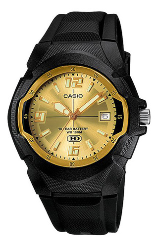 Reloj Casio Mw-600f-9avcf 10 Year Battery Sport-negro