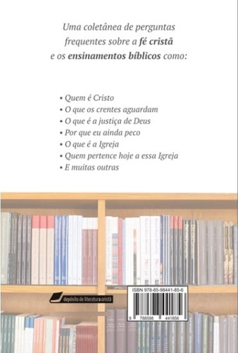 Livro: Perguntas E Respostas Importantes Sobre A Fé Cristã