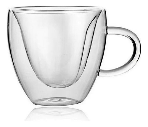 Taza De Cristal En Forma De Corazón Con Forma De Amor, Taza