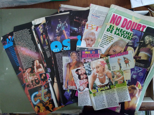 Clipping No Doubt Páginas Recortes Revistas Varias Gwen Stef