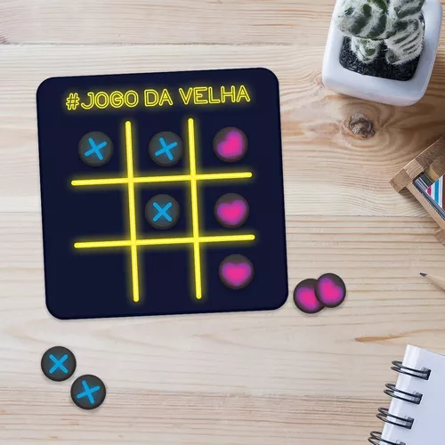 Jogo Da Velha Tabuleiro Raciocinio Educativo Lógica Infantil