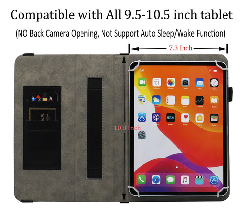 Funda Universal Para Tablet De 10 Pulgadas, Funda Universal