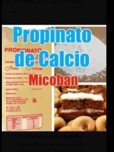 Micoban 1/2kg Americano Propinato Calcio Clase A Mycoban