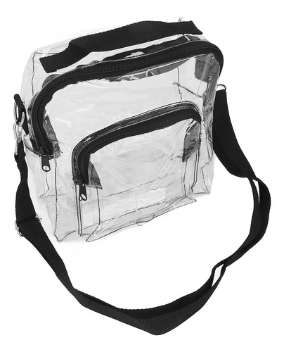 Bolsa De Mensajero Transparente De Pvc Bolsa De Hombro Trans