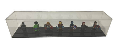 Exhibidor Acrílico Figuras Lego Colección Mar Avengers