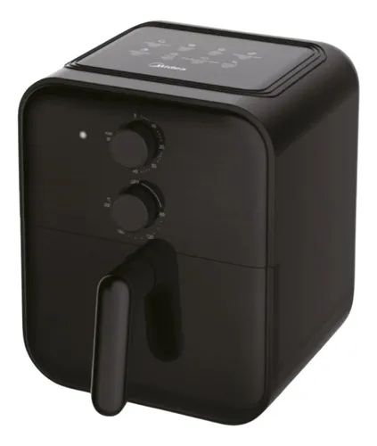 Freidora Midea Mf-tn40e Ls Home Negro