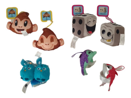 Peluches Llavero 10 Cm Coleccion Emojis + Furby + Animal Jam