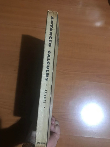 Advanced Calculus Serie Schaum Murray Spiegel (Usado)