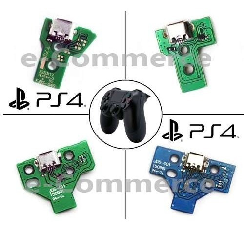 Imagen 2 de 2 de Pin De Carga Control Ps4 Dualshock 4/ Todos Los Modelos
