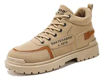 Comprar Botas De Trabajo Altas Estilo Británico Para Hombre [u]