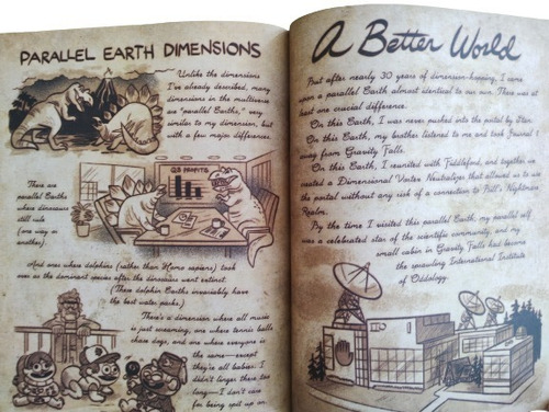 Libro Ingles Diario De Gravity Falls Journal 3 Original (Usado)