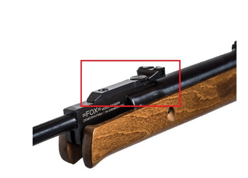 Alza Mira Rifle Fox Gr-1600w Completa Original - Aventureros