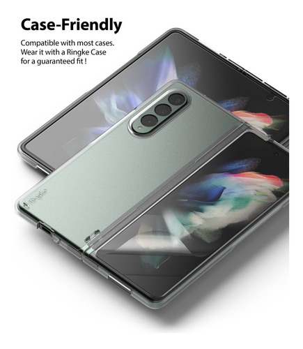 Imagen 7 de 9 de Film Ringke Screen Para Galaxy Z Fold 3 Pantalla Full