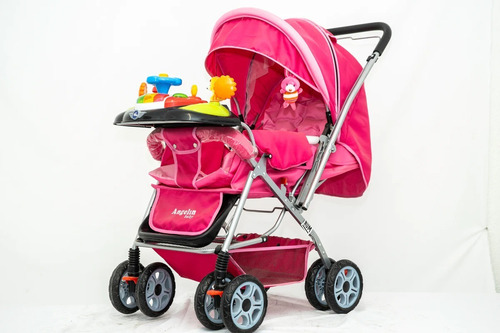 Carriola Para Bebe Angelin Con Tablero Luz Y Sonido 555f