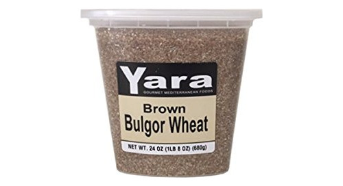 Granos De Trigo Secos - Brown Bulgur Wheat - Fine #1 (contai