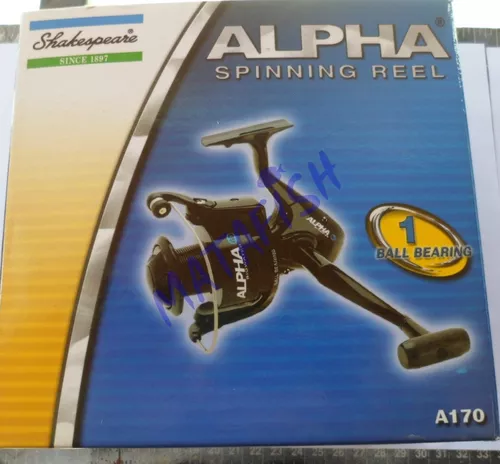 Reel De Spinning, Shakespeare Alpha A170 Pesca Matafish.