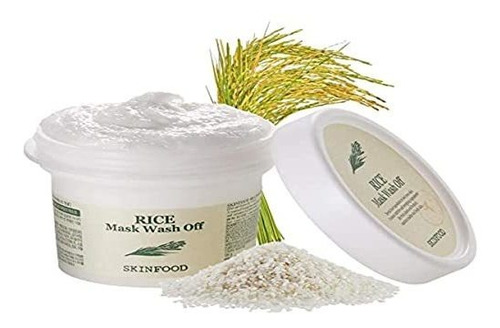 Mascarilla Facial Exfoliante De Arroz