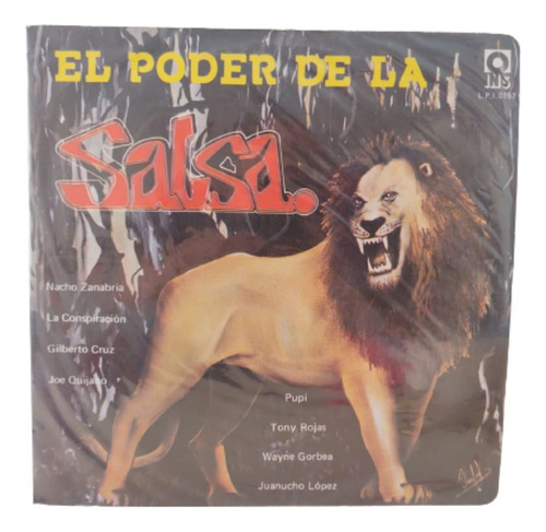 Vinilo Disco Lp El Poder De La Salsa - Varios Artistas