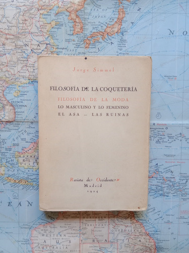 Simmel - Filosofía De La Coquetería / Revista De Occidente 