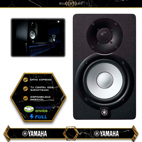 Monitor De Estudio Yamaha Hs5 En Negro (1 Pieza)