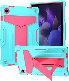 Funda Para Samsung Galaxy Tab A8 - Celeste/rosa