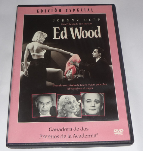 Ed Wood - Tim Burton - Original - Impecable - Dvd