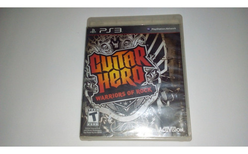 Guitar Hero Warriors Of Rock (mídia Física - Ps3) (Usado)