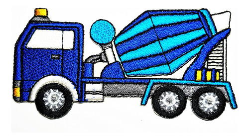Hho Hormigon Camion Mezclador Parche Bordado Bricolaje Cute