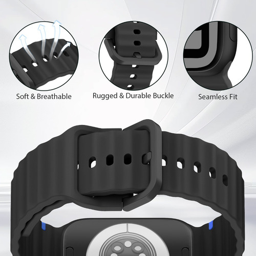 3 Correa + Funda Para Apple Watch Iwatch Series 10 46mm 42mm