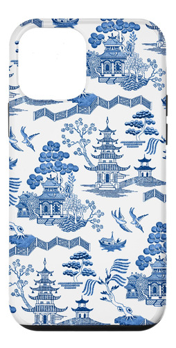 iPhone 12 Mini Vintage Chinoiserie Pagoda  B08q7b9q93_300324