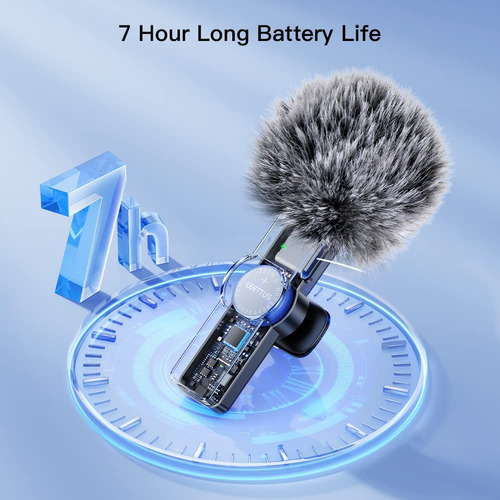 Micrófono Lavalier Para iPhone 2 Mini Microfono Inalambrico