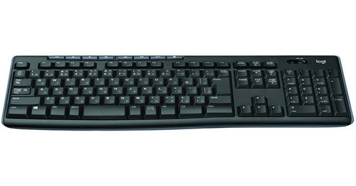 Teclado Logitech Inalambrico K270 Spanish Black Unifying 2.4