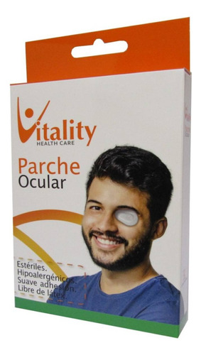  Parches Oculares Vitality Adulto 12 Unidades 