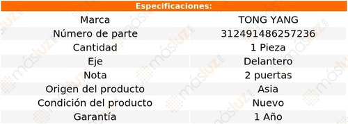Spoiler Del Mini Cooper 07/15 Tong Yang