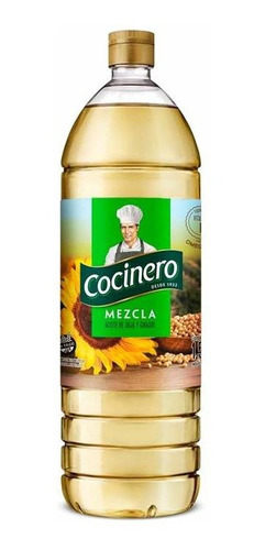 Pack X 24 Unid. Aceite  Mezcla 1,5 Lt Cocinero Aceite Mezcl