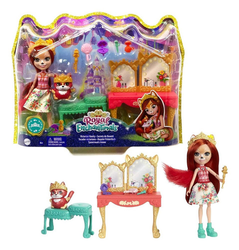 Muñeca Playset Royal Enchantimals Accesorios Mattel Original