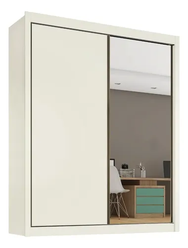 Guarda-roupa Solteiro Móveis Europa Zurique 2 Portas 4 Gavetas Co...