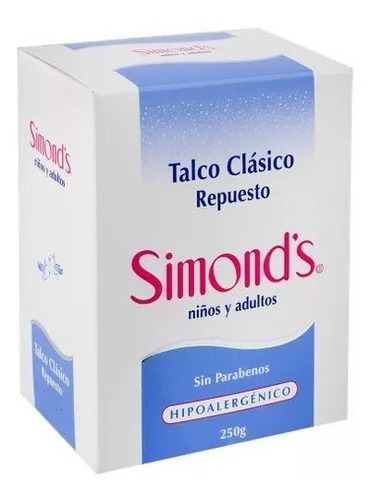 Simonds Talco Rpto. 250 Gr.