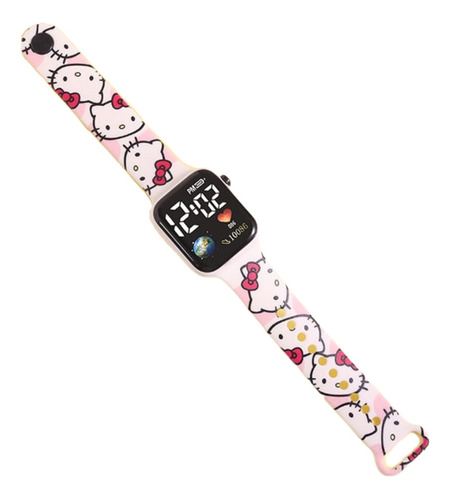 Reloj Digital Para Niños // Hello Kitty