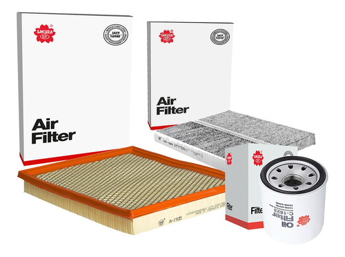 Kit Filtro Aceite Aire Cabina Np 300 Frontier Pro4x 3.8 2022