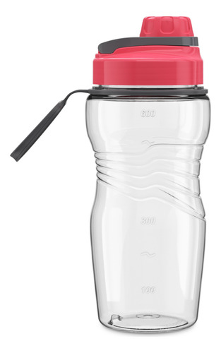 Botella De Agua 650 Ml | Con Asa Y Anti Fugas | Libre Bpa