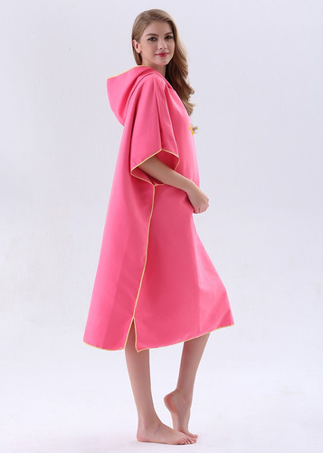 Poncho Cambiador Surf Toalla Con Capucha Microfibra Manta