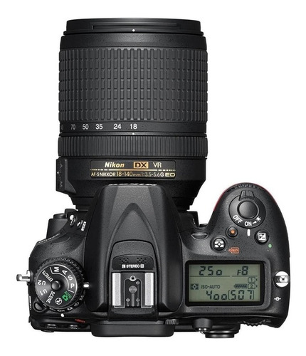 Nikon D7200, Dx, Wifi Com Lente 18-140mm Vr+extreme De 32gb