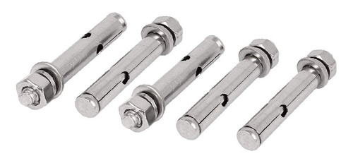 5 Tornillo Anclaje Expansion Acero Inoxidable Tuerca 1 4 X