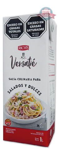 Crema Versatié Salados Y Dulces X1l Rich's